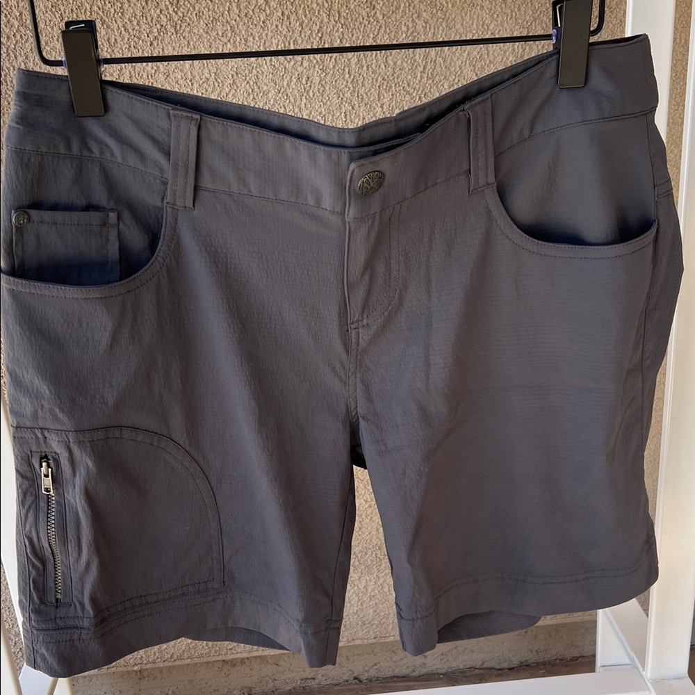 Prana Women's Cargo Shorts - Dark Gray